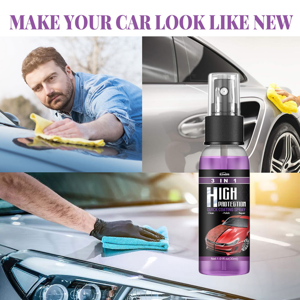 3 в 1 Автомобильное керамическ – обзор и цена Nano Liquid Coating